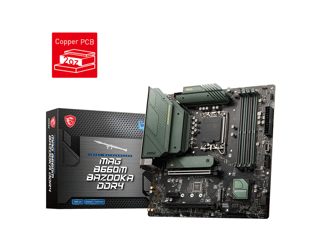 MSI MAG B660M BAZOOKA DDR4